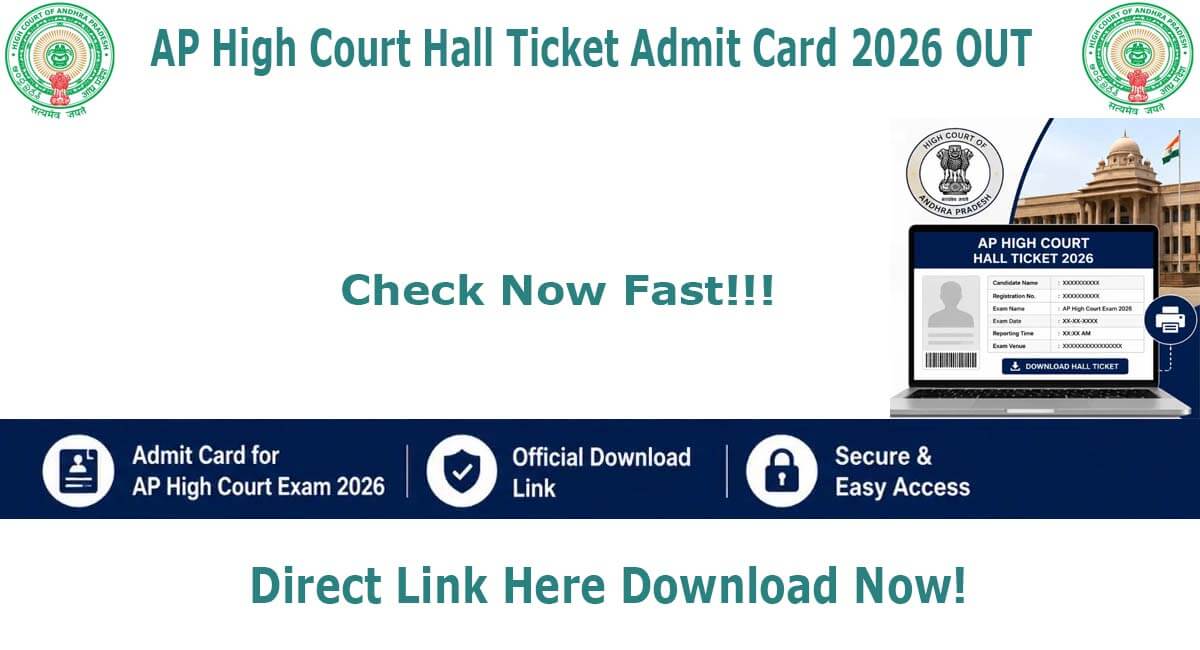 AP High Court CBT Exam 2026