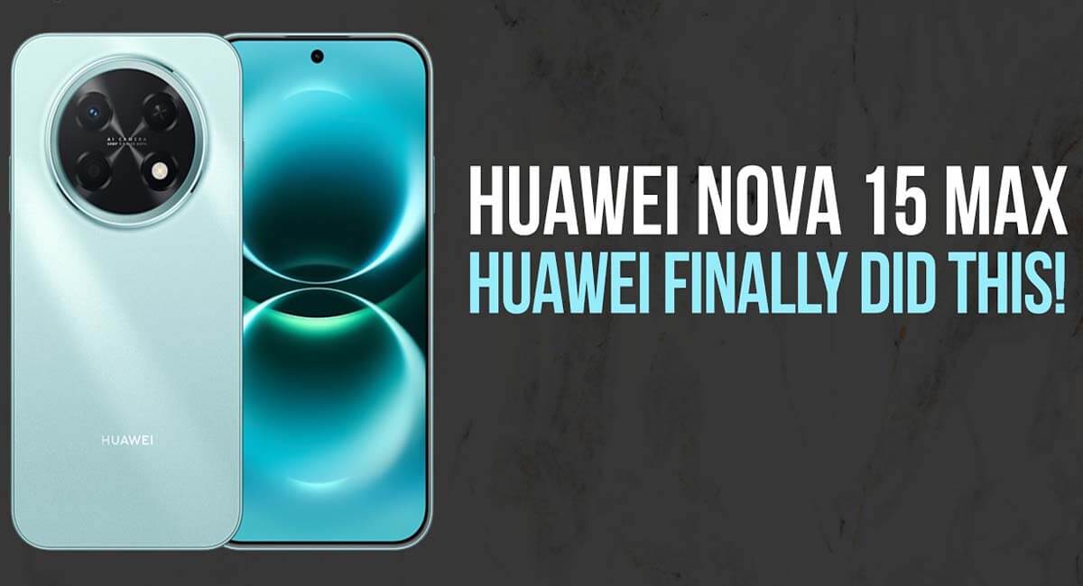 Huawei nova 15 Max